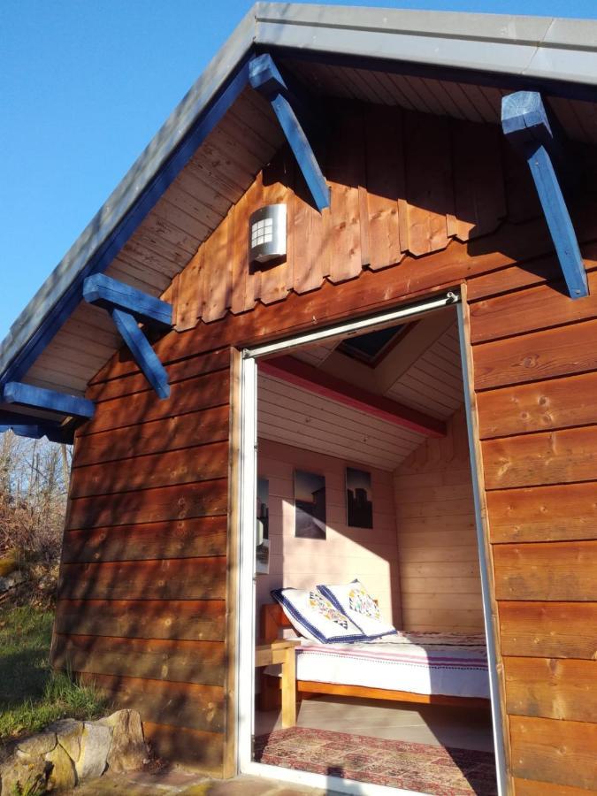 Les Abris De La Hulotte Villa Anould Exteriör bild